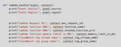Lambda-Context-Event